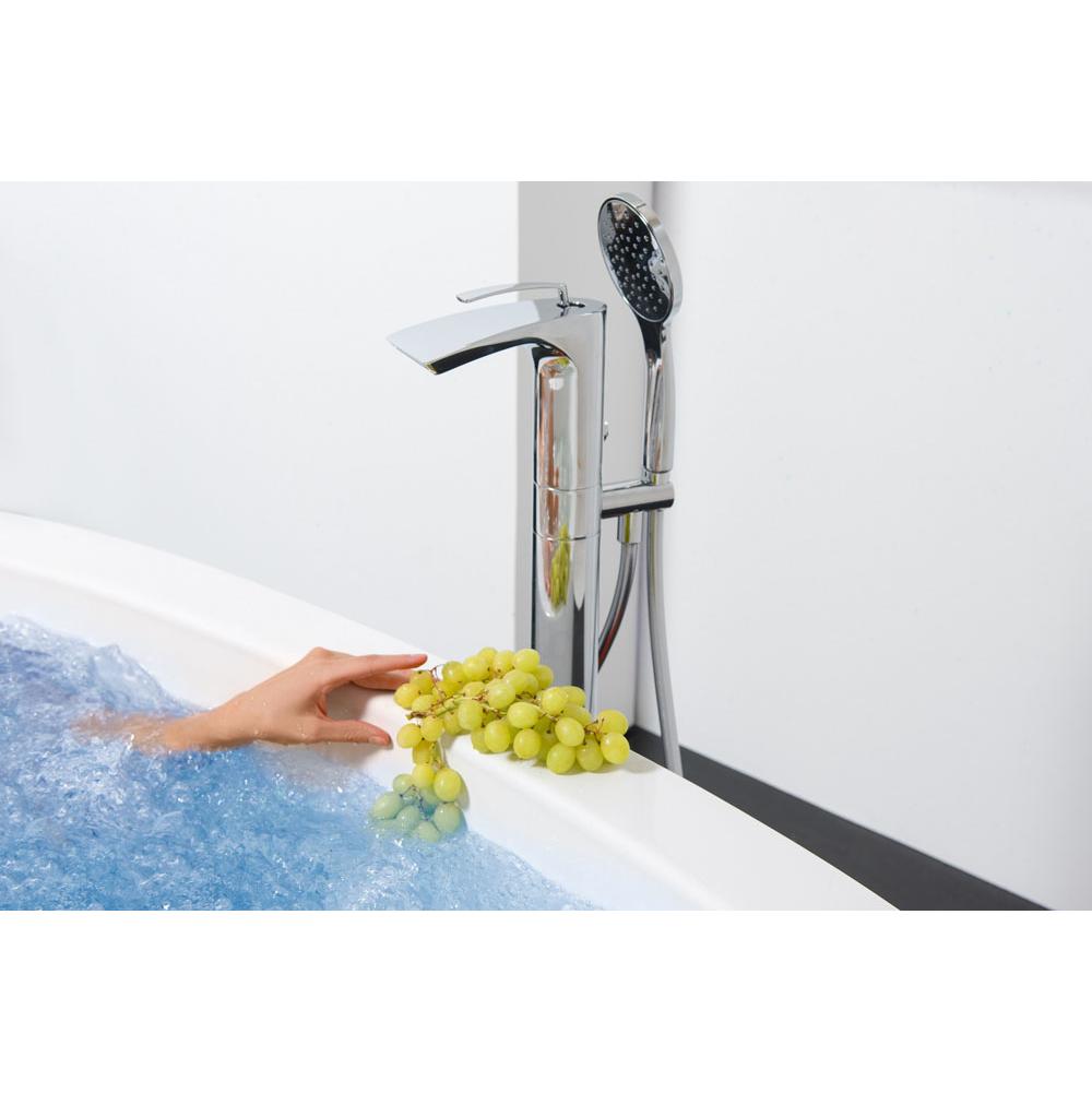 Aquatica Aquatica Bollicine Floor Mounted Bath Filler – Chrome