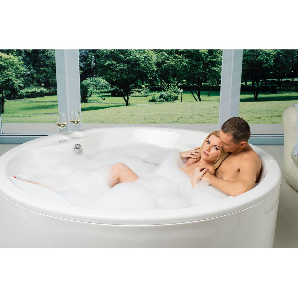 Aquatica Aquatica Allegra-Wht Freestanding Relax Air Massage Bathtub