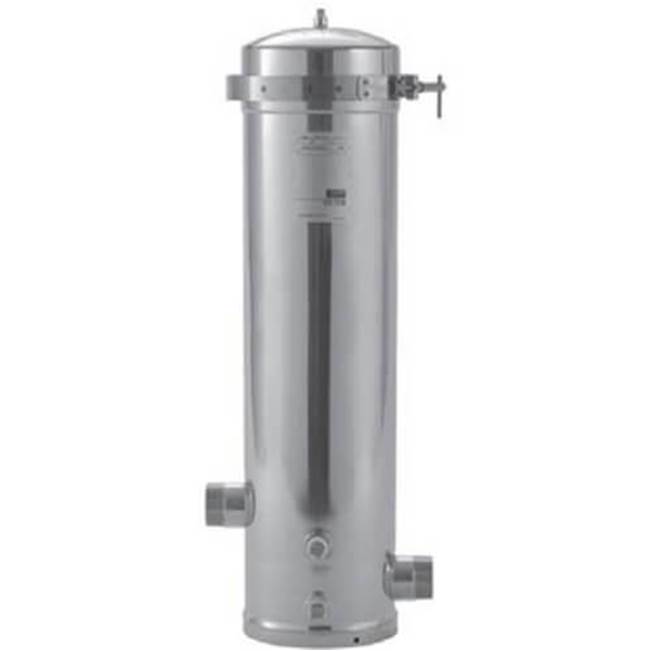 Aqua Pure SSEPE Series Whole House Water Filter Housing SS8 EPE-316L, 4808714, Large, 8 Filters, Stainless Steel