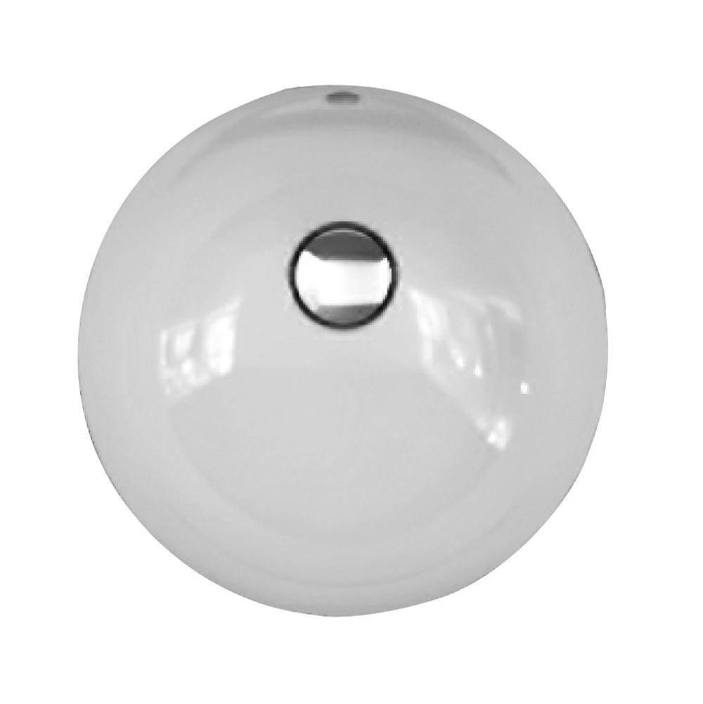 Barclay Variant 14'' Round UndercounterBasin in White