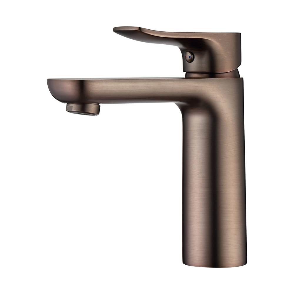 Barclay Tova Single Handle Lav Faucetwith Hoses, Oil Rubbed Bronze