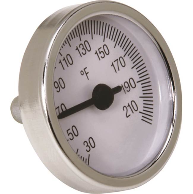Caleffi Repl. temp gauge, 1-1/2'' dial, 30-180 degree F
