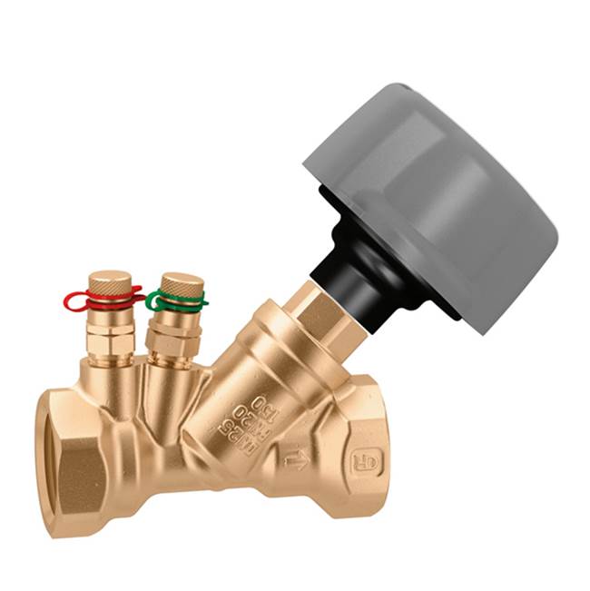 Caleffi 130 Series Fixed Orifice Low Lead Balancing Valve 2'' NPT with PT ports