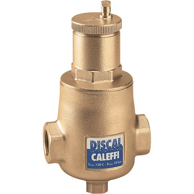 Caleffi Discal Air Separator 1'' NPT with Expansion Tank Check