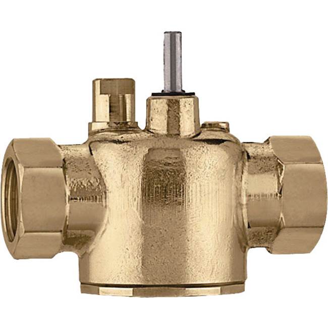 Caleffi Z-One 2-Way valve body, 1'', Male Union, 7.5Cv, 20 PSI Differential