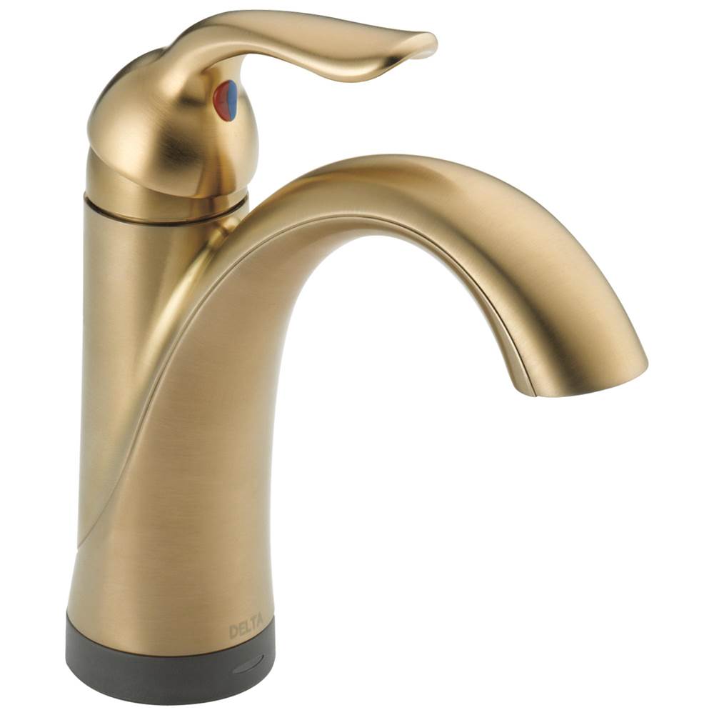 Delta Faucet Lahara® Single Handle Bathroom Faucet with Touch<sub>2</sub>O.xt® Technology
