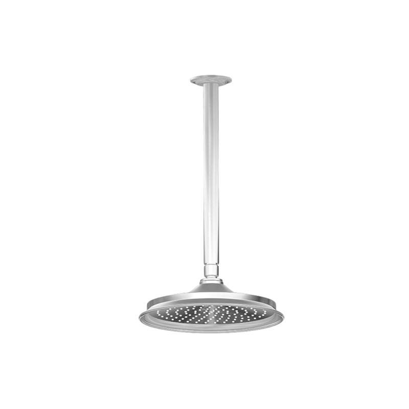 Graff Finezza Showerhead with Traditional Ceiling Arm