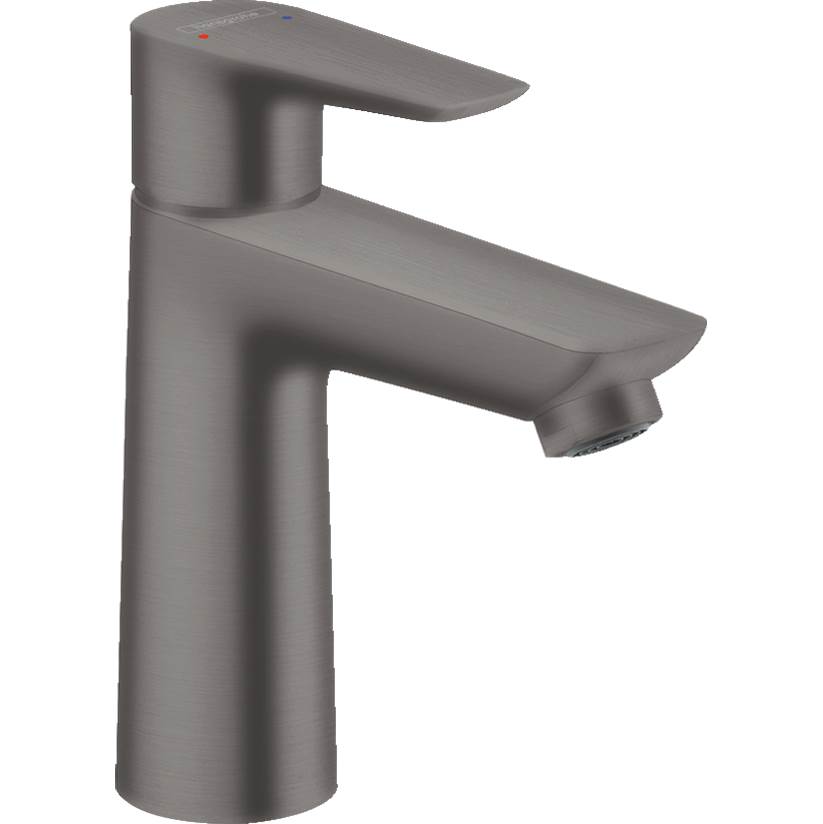 Hansgrohe Talis E Single-Hole Faucet 110 with Pop-Up Drain, 1.2 GPM in Brushed Black Chrome
