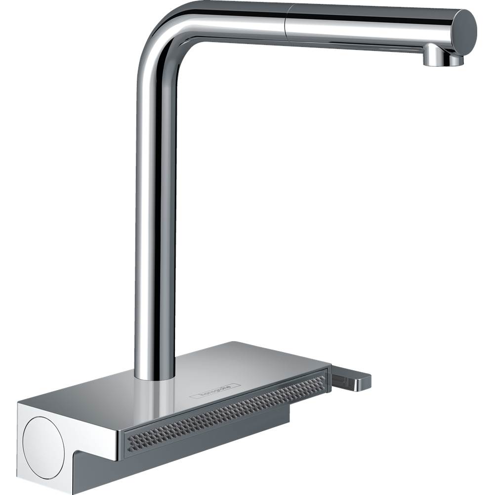 Hansgrohe Aquno Select Kitchen Faucet, 2-Spray Pull-Out, 1.75 GPM in Chrome