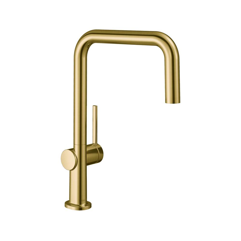 Hansgrohe Talis N Kitchen Faucet, U-Style 1-Spray, 1.75 GPM in Brushed Gold Optic