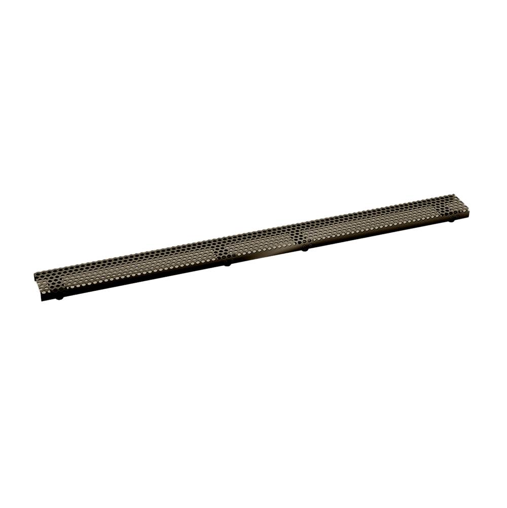 Infinity Drain 96'' Perforated Circle Pattern Grate for S-DG 65 in Oil Rubbed Bronze