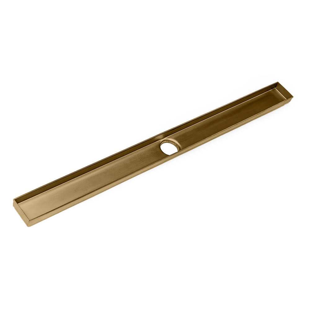Infinity Drain 36'' Channel for FX 65 Series in Satin Bronze
