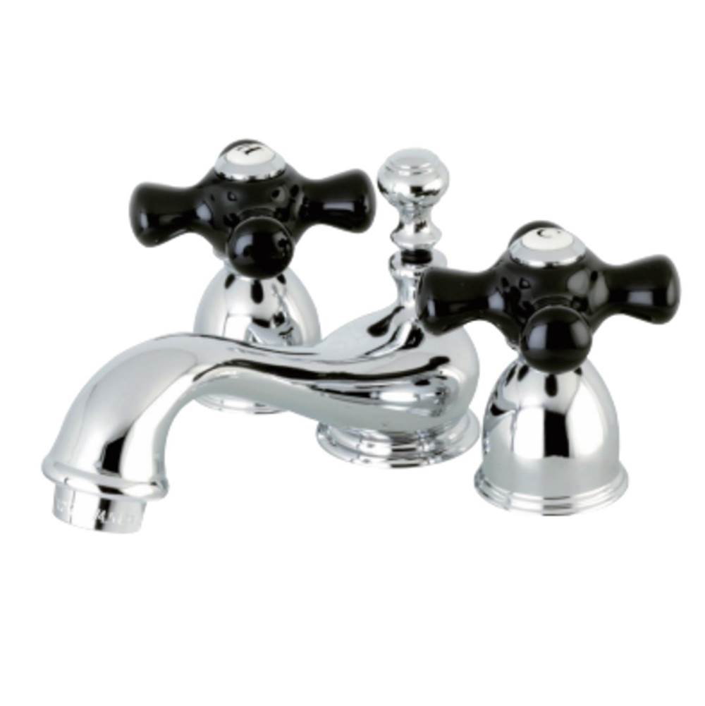 Kingston Brass Duchess Mini-Widespread Bathroom Faucet, Polished Chrome