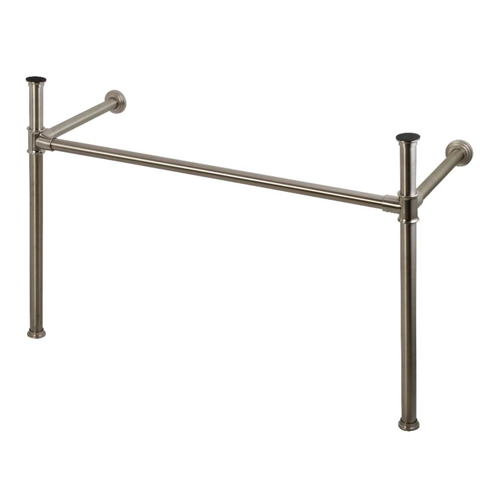 Kingston Brass Imperial Stainless Steel Console Legs, Brushed Nickel