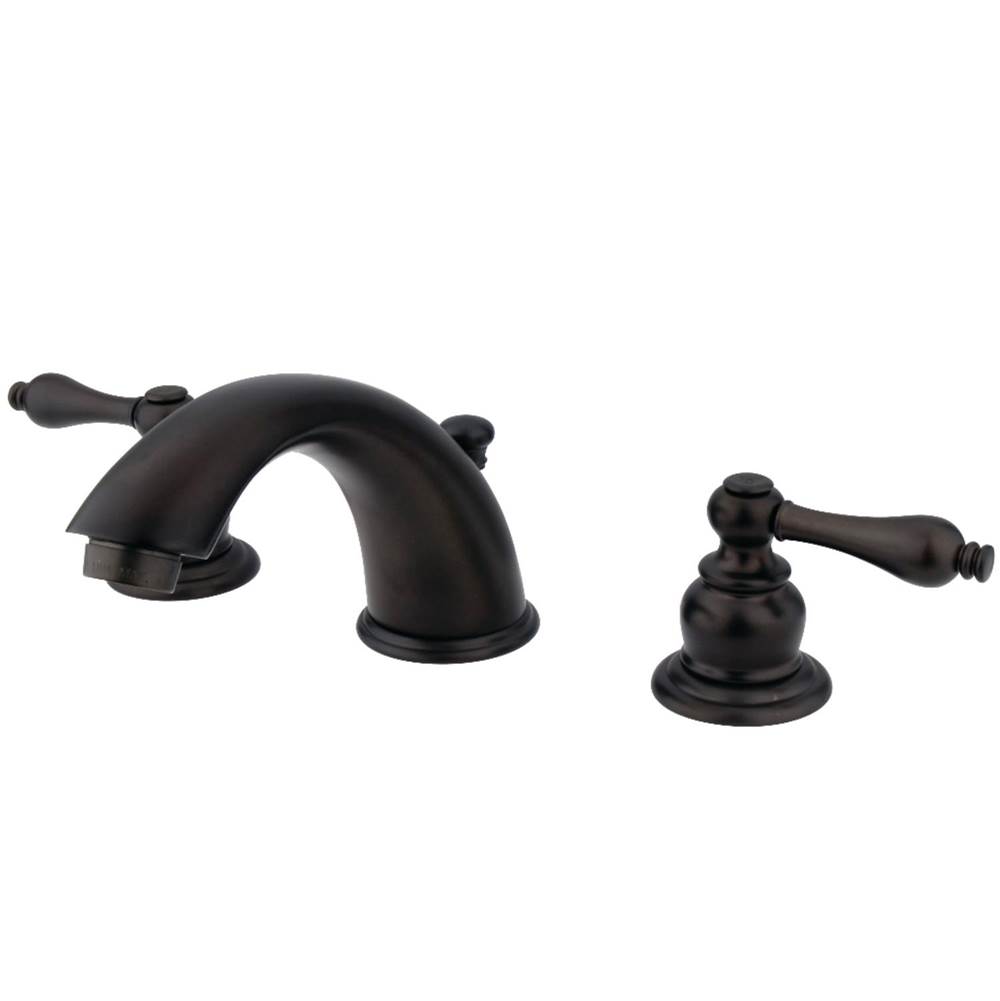 Kingston Brass Widespread Bathroom Faucet, Oil Rubbed Bronze