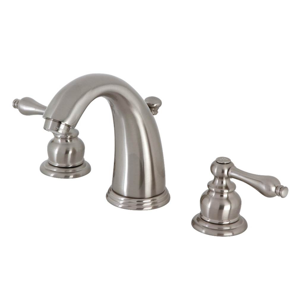 Kingston Brass Widespread Bathroom Faucet, Brushed Nickel