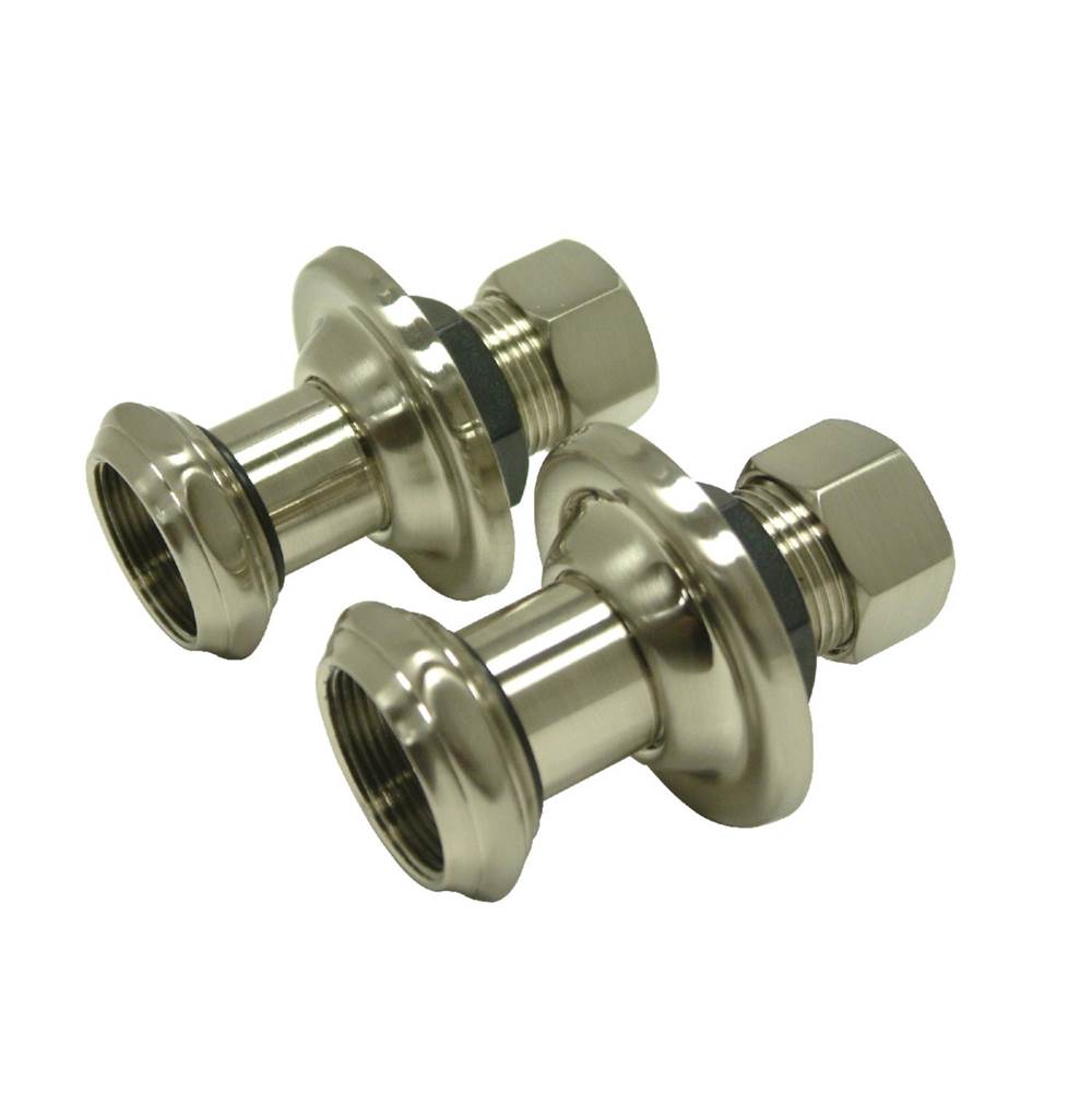Kingston Brass Vintage Wall Union Extension, 1-3/4 inch, Brushed Nickel