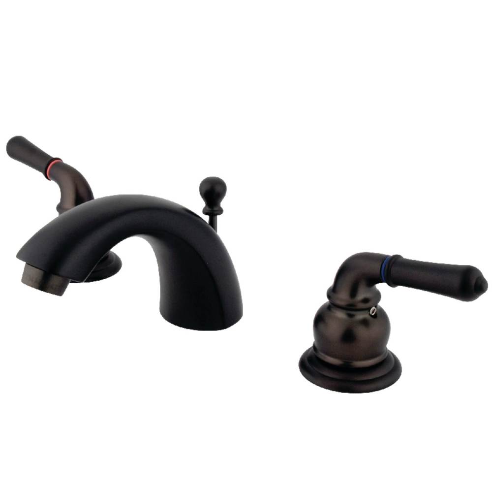 Kingston Brass Mini-Widespread Bathroom Faucet, Oil Rubbed Bronze
