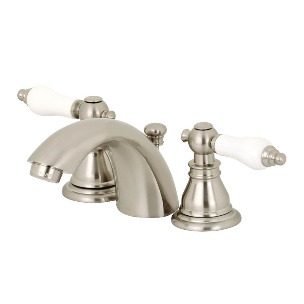 Kingston Brass Mini-Widespread Bathroom Faucet, Brushed Nickel