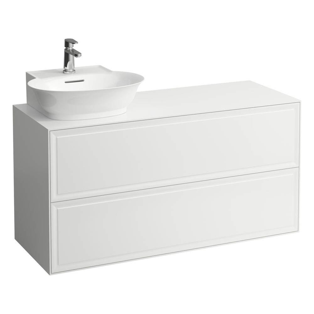 Laufen Drawer element Only, 2 drawers, cut-out left, matches small washbasin 816853