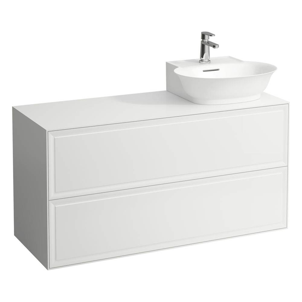 Laufen Drawer element Only, 2 drawers, cut-out right, matches small washbasin 816854