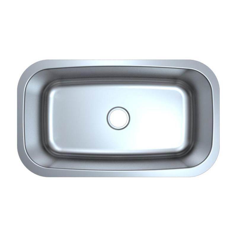 Luxart 16 Gauge Single Bowl Sink