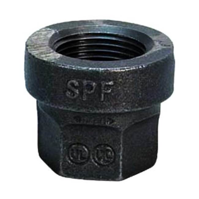 Mainline Collection Black Reducing Coupling - 3/4''
