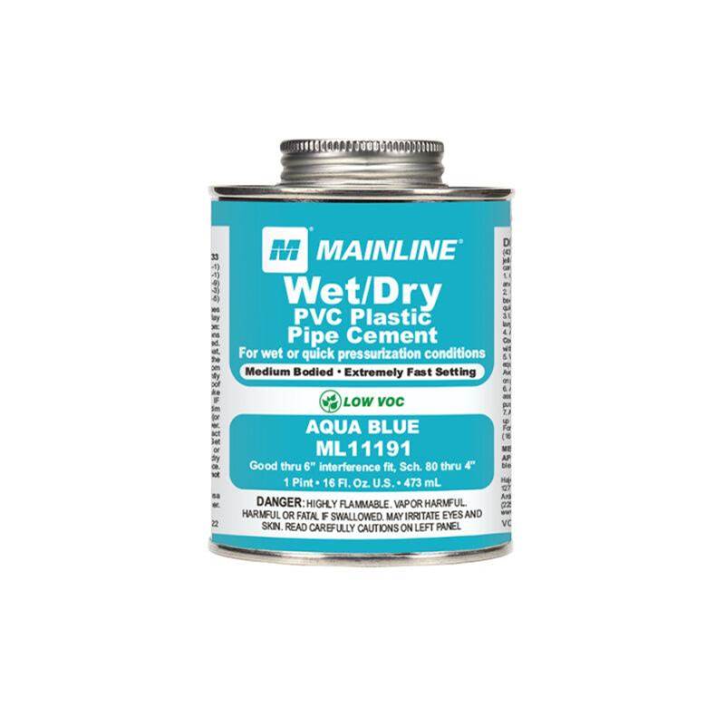 Mainline Collection PVC Wet/Dry Aqua Blue Medium Bodied Cement