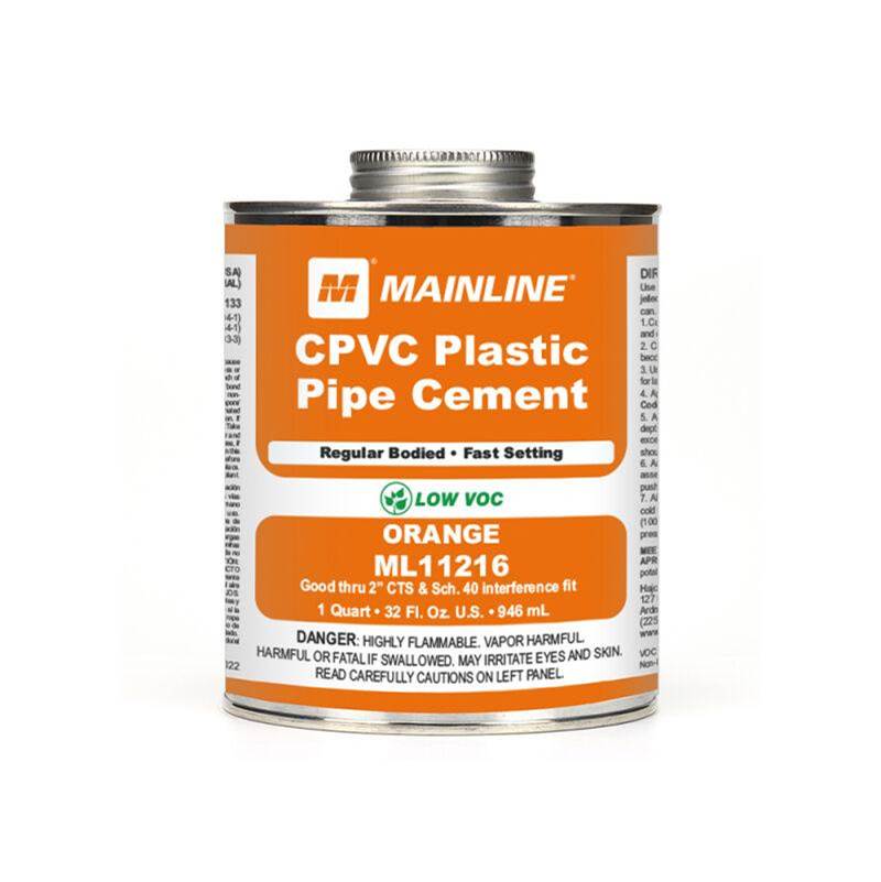 Mainline Collection CPVC Orange Regular Bodied Cement