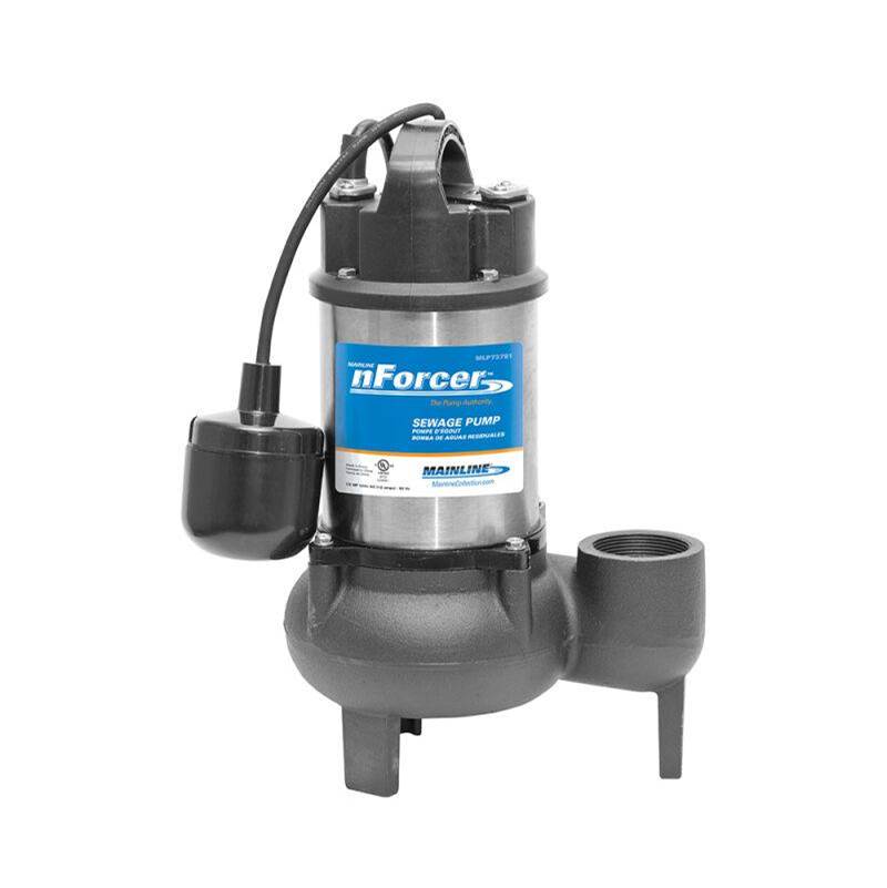 Mainline Collection 1/2 HP Stainless Steel Sewage Pump