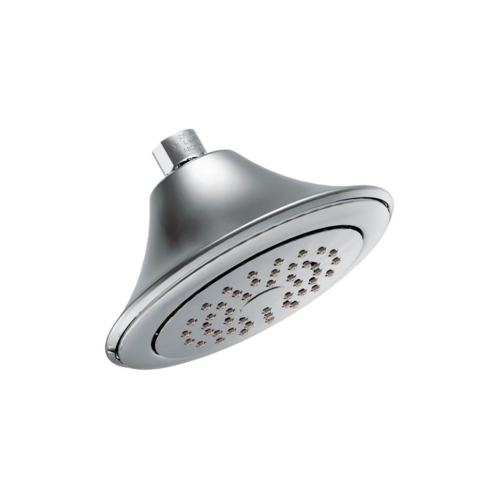 Moen Rothbury 6-1/2'' Single-Function Showerhead with 2.5 GPM Flow Rate, Chrome