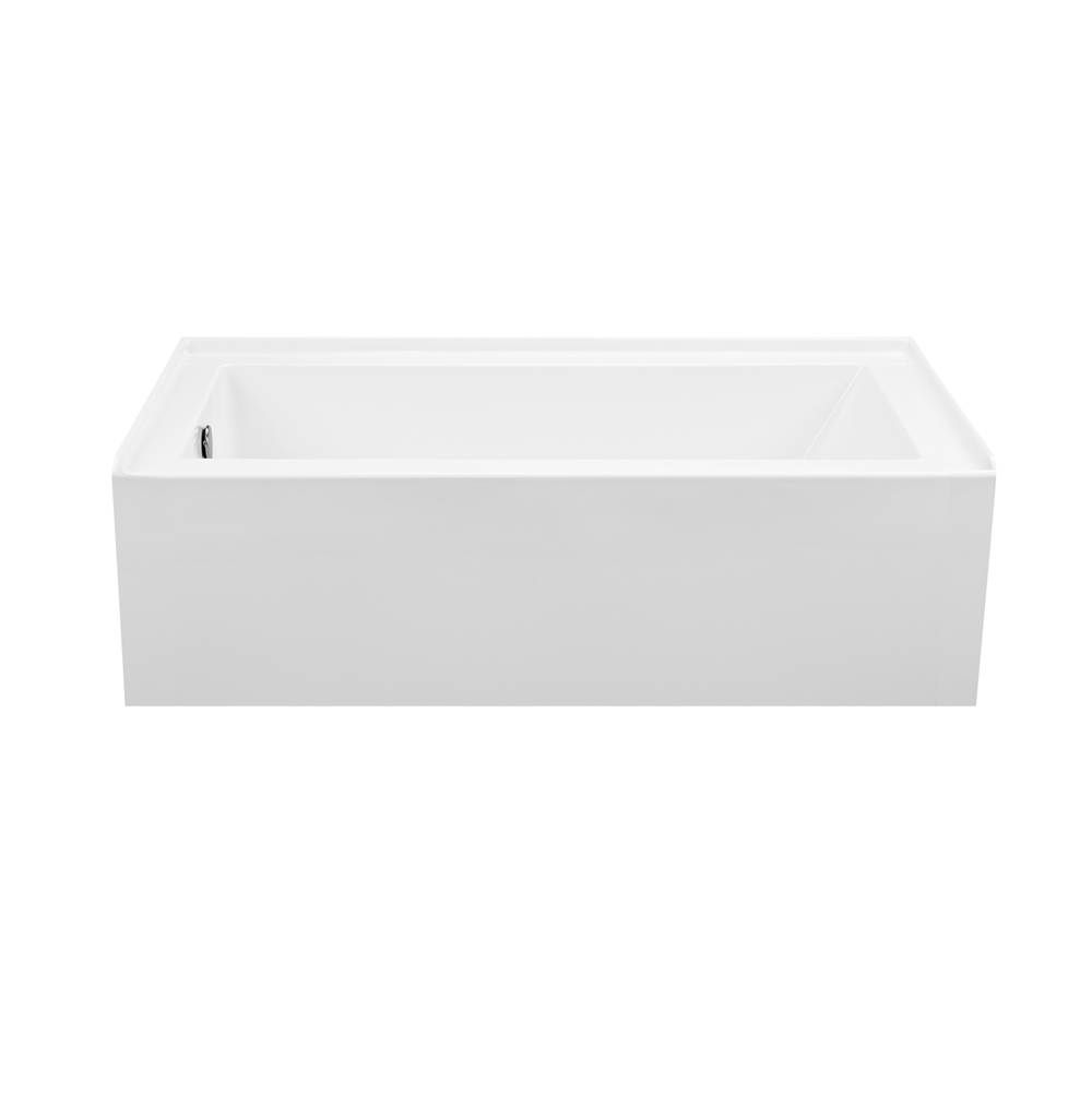 MTI Baths Cameron 4 Acrylic Cxl Integral Skirted Lh Drain Air Bath Elite/Whirlpool - Biscuit (60X30.5)