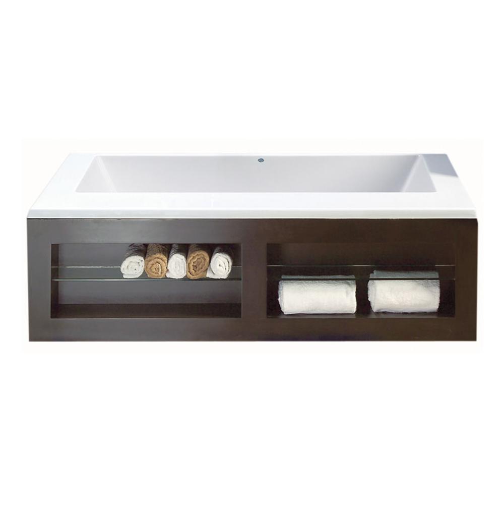 MTI Baths Metro 3 Surround Front And 2 Sides - Version A - Unfinished