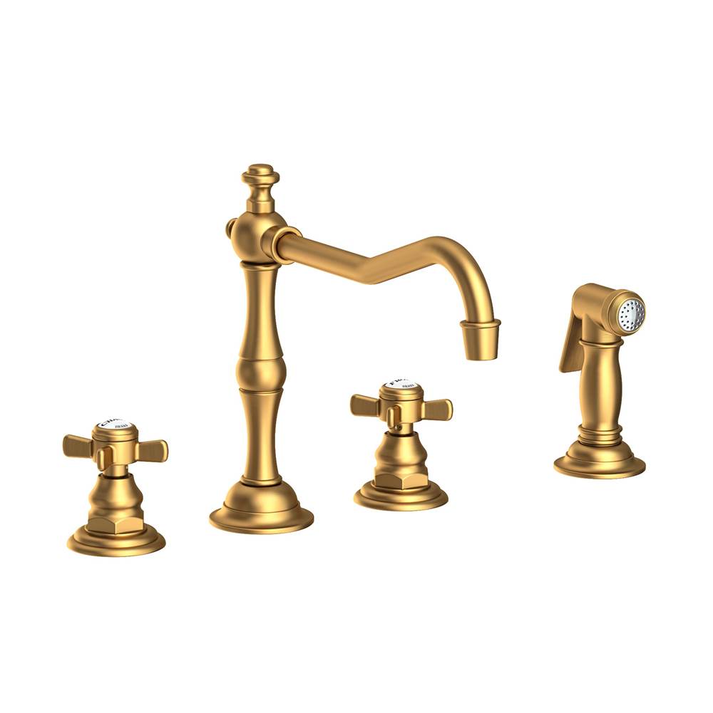 Newport Brass Fairfield Kitchen Faucet with Side Spray