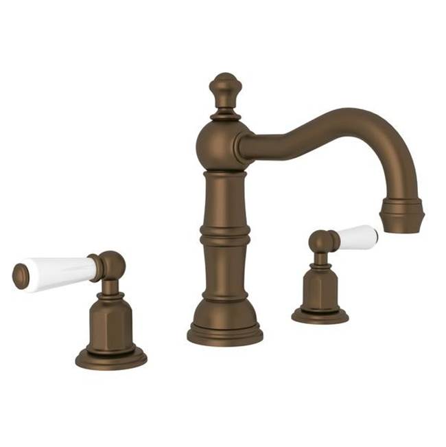 Rohl Edwardian™ Widespread Lavatory Faucet With Column Spout