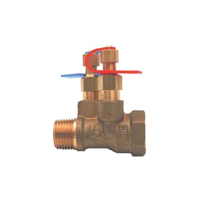 Red-White Valve 3/4 IN DZR Brass Body,  300# WOG,  Fixed Orifice Metering Station,  Threaded Ends
