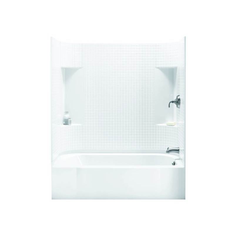Sterling Plumbing Accord® 60-1/4'' x 30'' bath/shower with right-hand above-floor drain