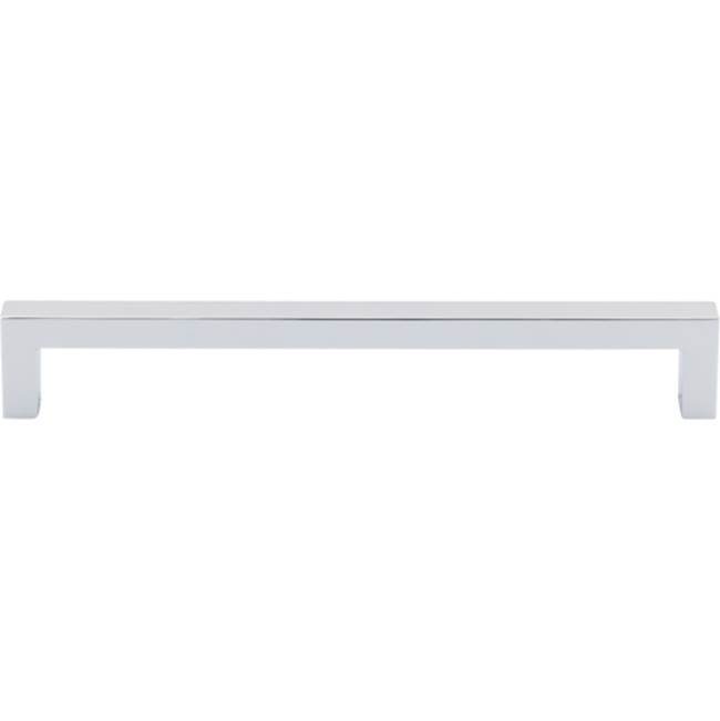 Top Knobs Square Bar Pull 7 9/16 Inch (c-c) Polished Chrome