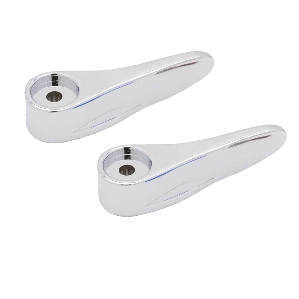 T&S Brass New-Style Lever Handles, Blank (Qty2)