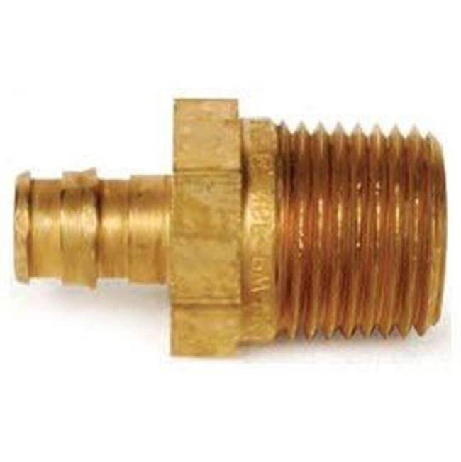 Uponor Propex Lf Brass Male Threaded Adapter, 3/4'' Pex X 1'' Npt