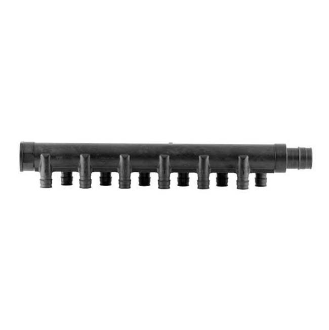 Uponor 1'' Ep Branch Multi-Port Tee, 12 Outlets With Mounting Clips